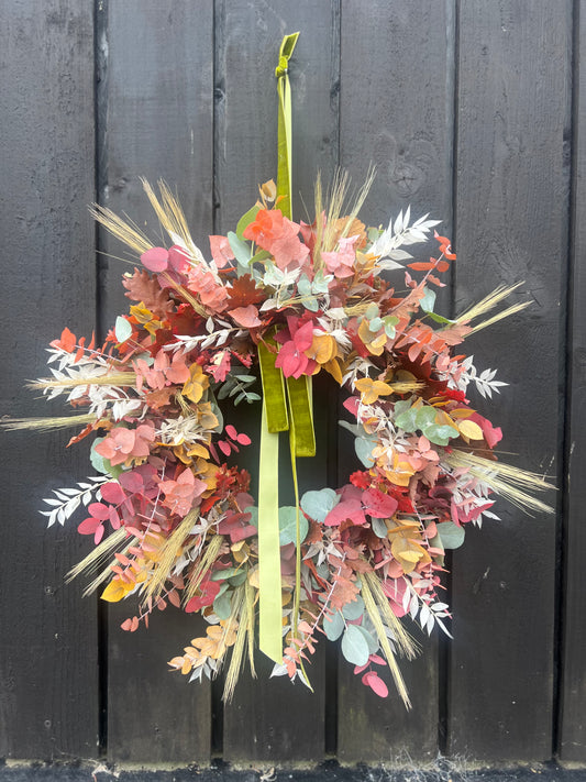 Autumn Preserved Wreath.