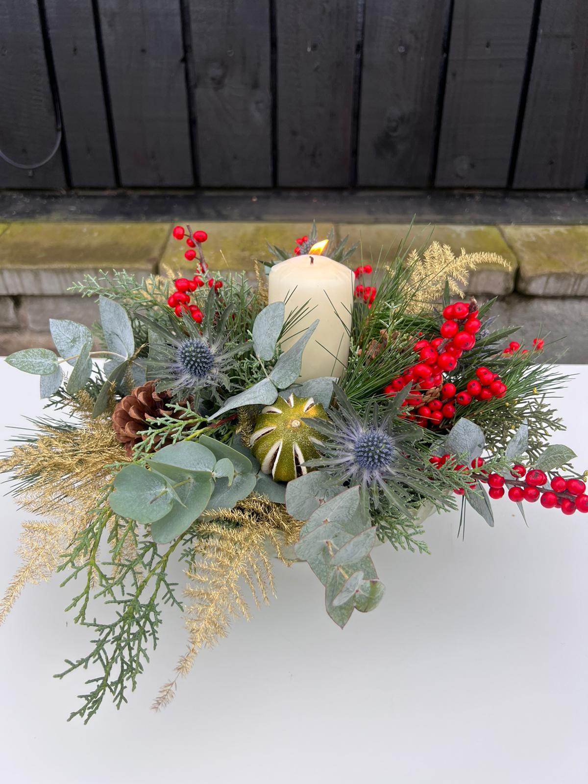 Berry Festive Centrepiece