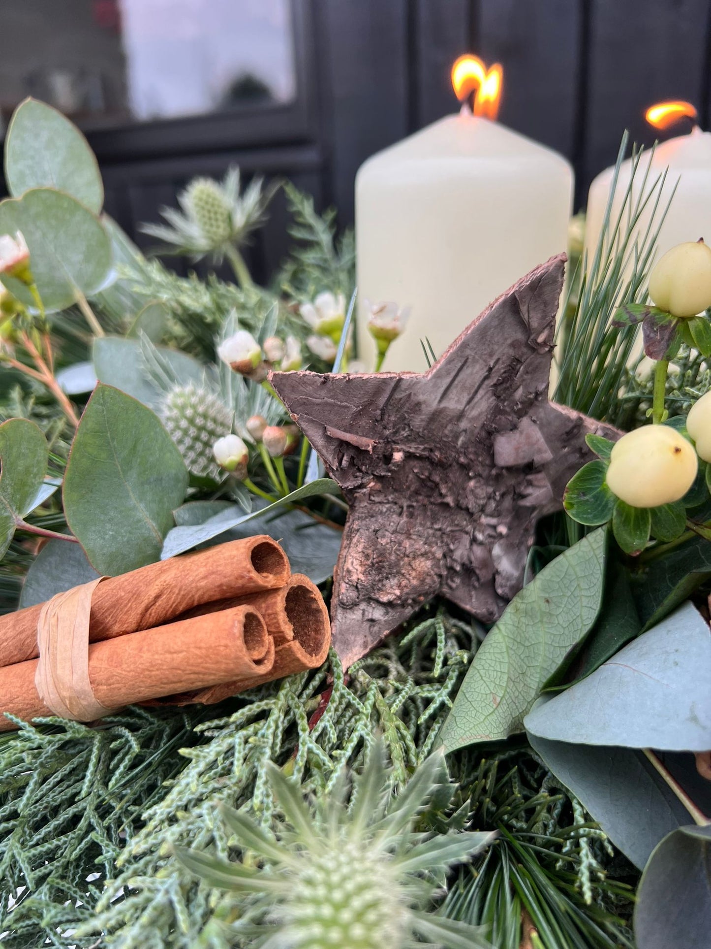 Nordic Glow Winter Centrepiece