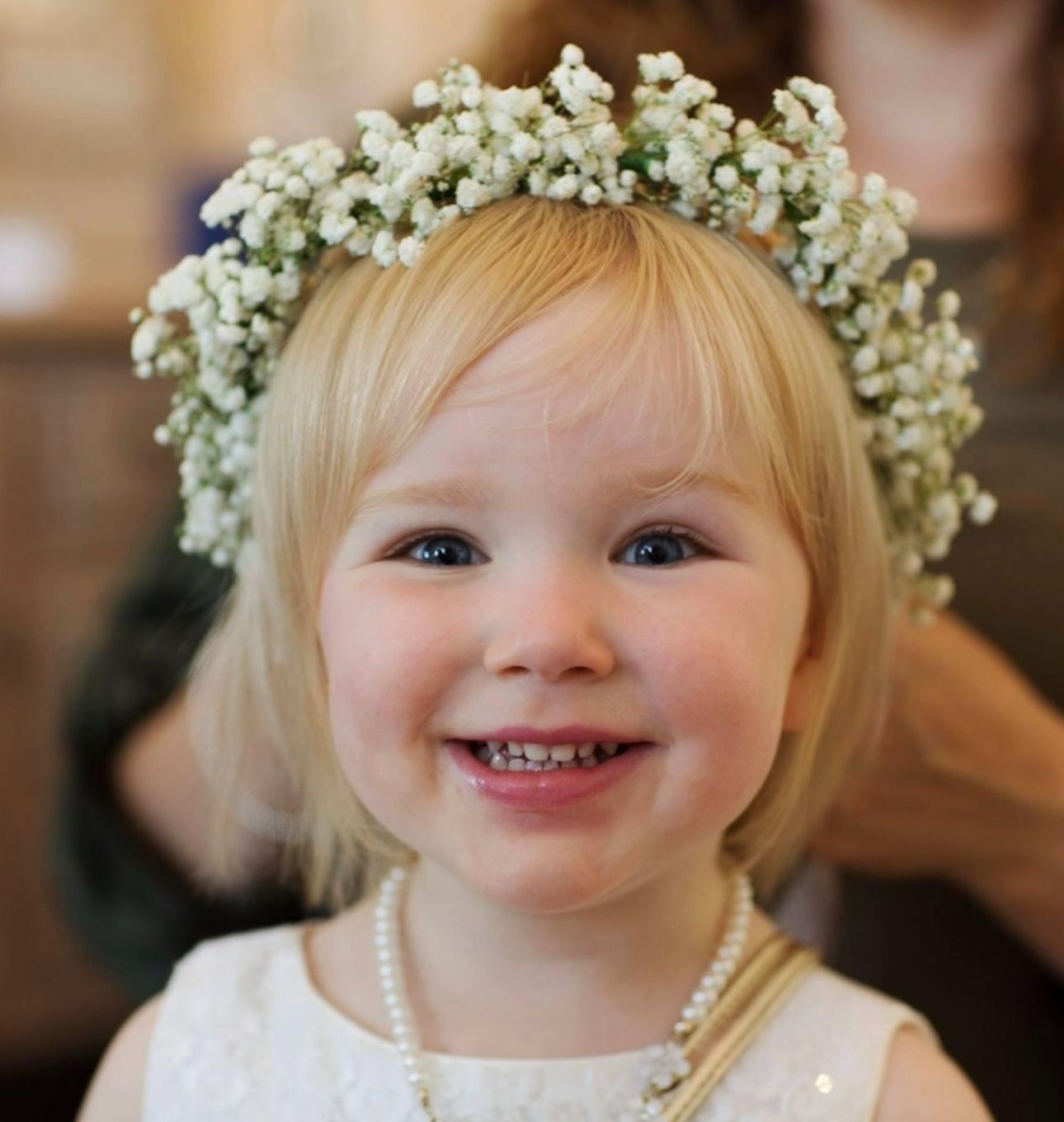 Flower Girl Crown