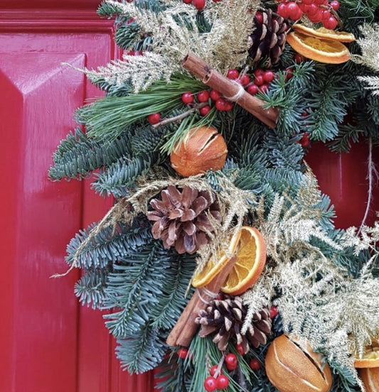 Festive Wreath Workshop Saturday 22nd November 11am