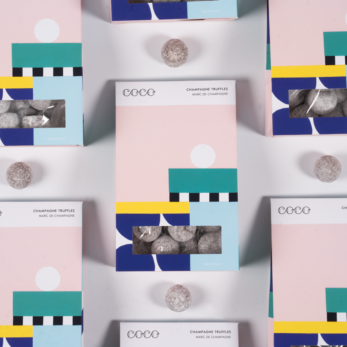 COCO - Marc de Champagne Truffles - 125g