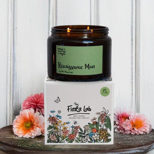 The Flora Lab - 'Renaissance Man' Scented Candle
