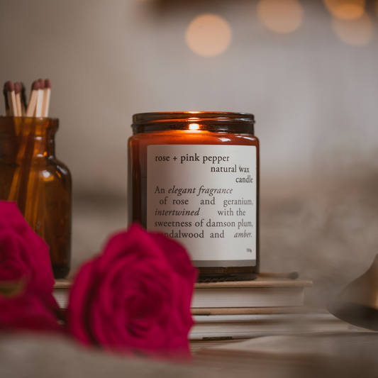 Rose & Pink Pepper Candle