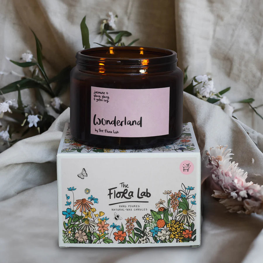 The Flora Lab - 'Wonderland' Soy Wax Candle
