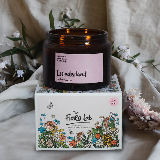 The Flora Lab - 'Wonderland' Soy Wax Candle