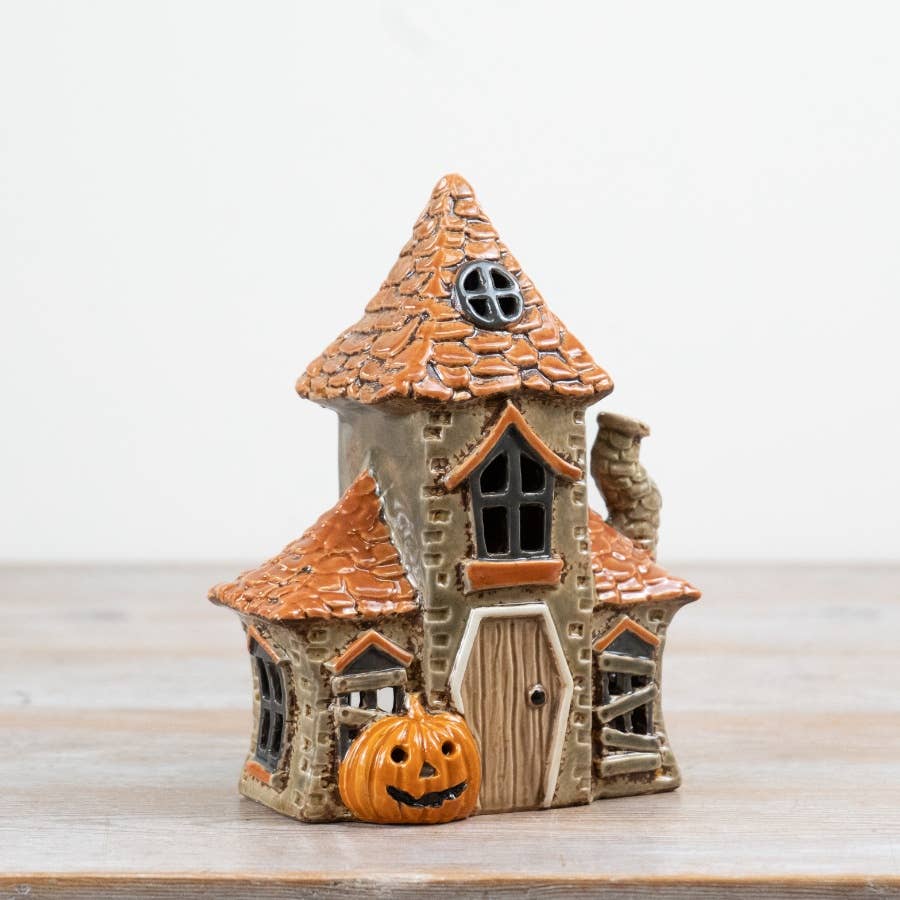 Halloween Candle House, 19.5cm