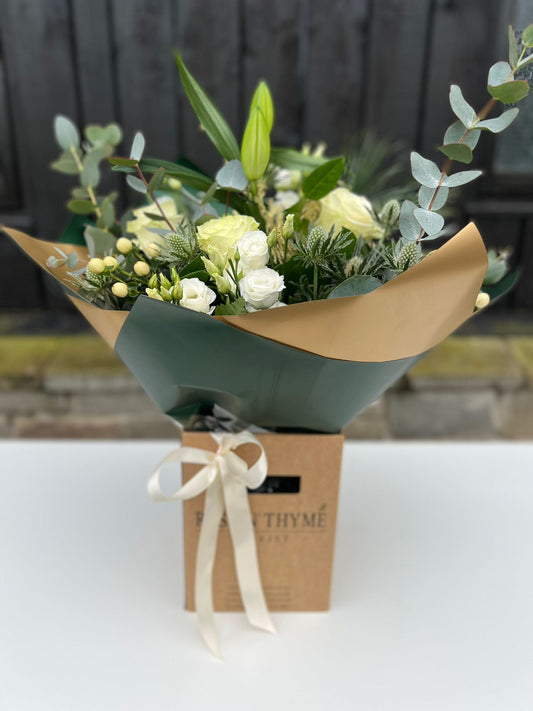 Winter Elegance Hand tie Bouquet