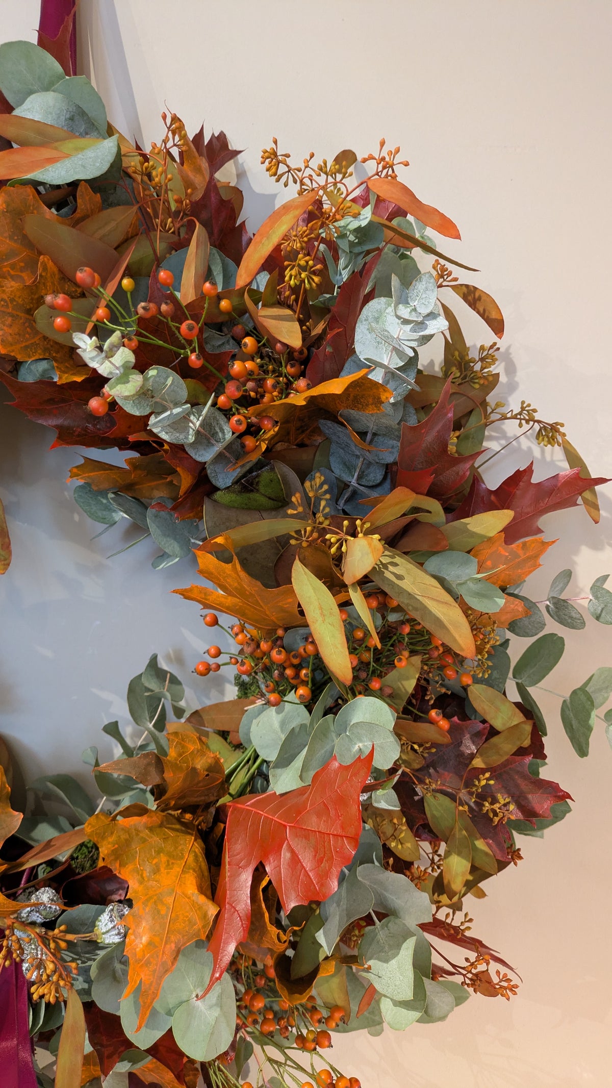 Autumn Preserved Wreath.