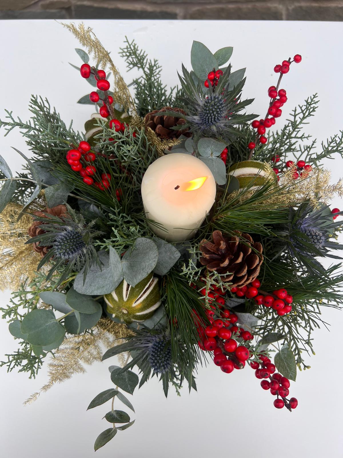 Berry Festive Centrepiece