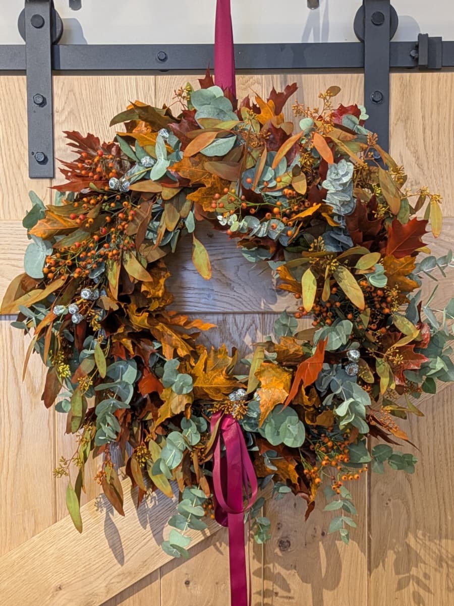 Autumn Preserved Wreath.