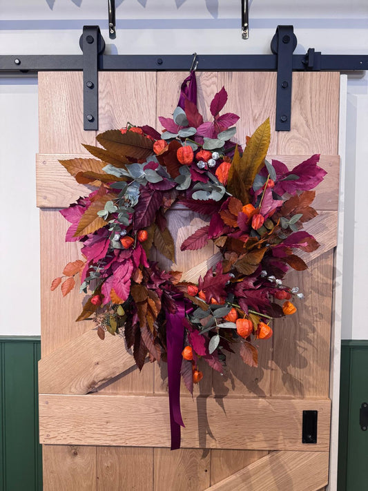 Autumn Preserved Wreath.