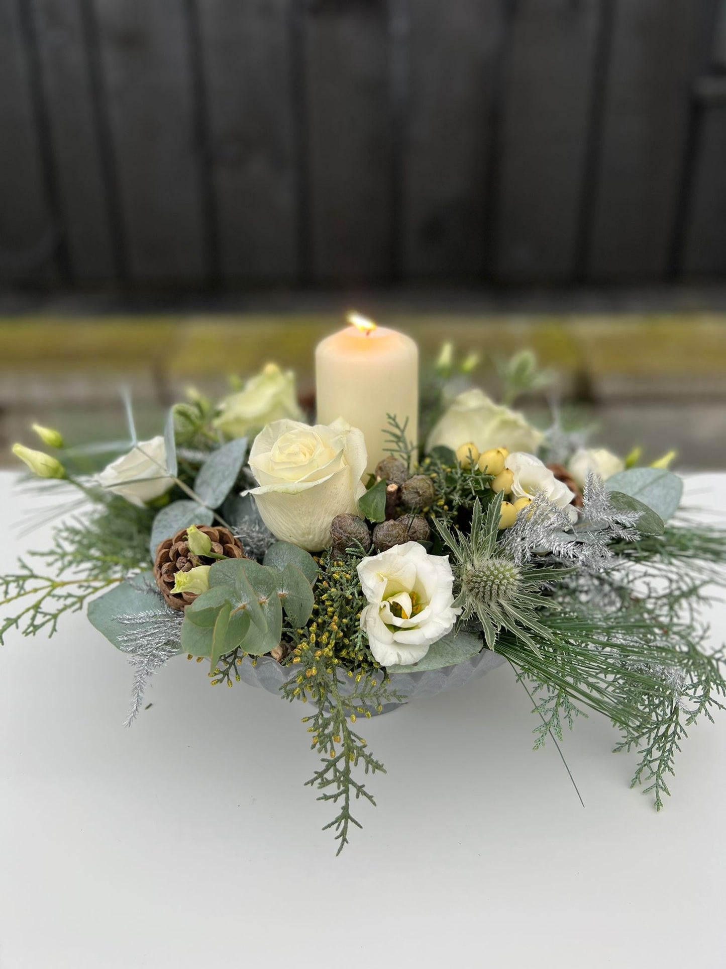 Winter Elegance Centrepiece